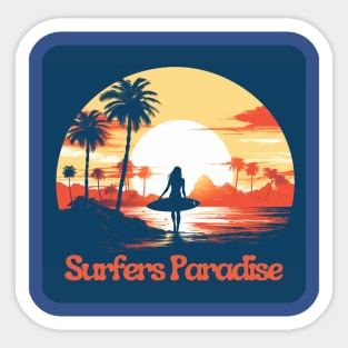 Surfers Paradise Sticker